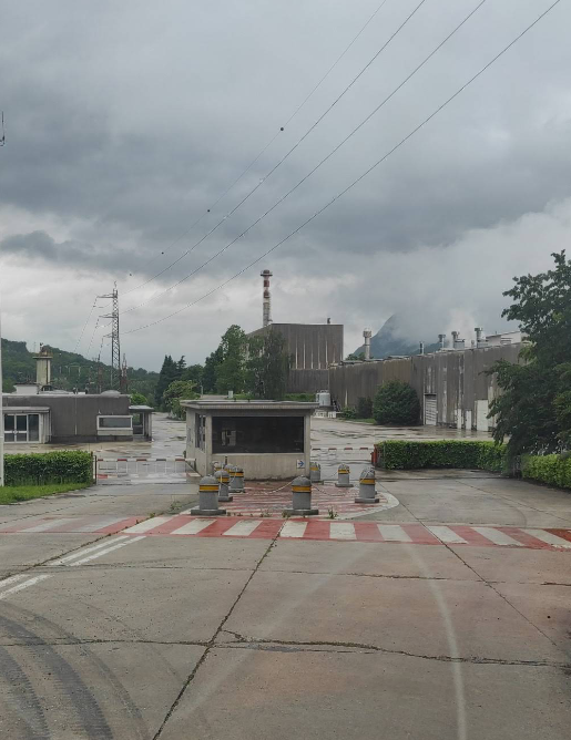 Factory main entrance
